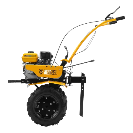 Мотоблок DENZEL DPT-370S, 7 л.с., ремен.сцеп, фрез 3х4, ШОМ, передачи 3В/1Н