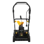 Снегоуборщик электрический DENZEL ESB-460-M, 1.8 кВт, металлический шнек, LED фара