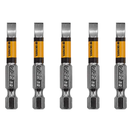 Набор бит DENZEL SL5,5x50, 5 шт.