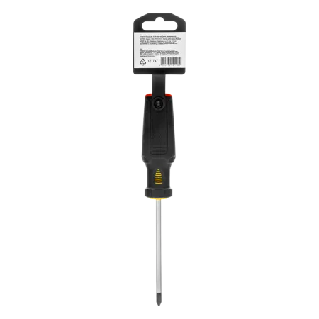 Отвертка DENZEL PH1х100 мм, S2, 3к рукоятка