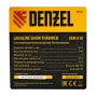 Снегоуборщик бензиновый DENZEL SBM 610, 212 cc, ручной старт, фара