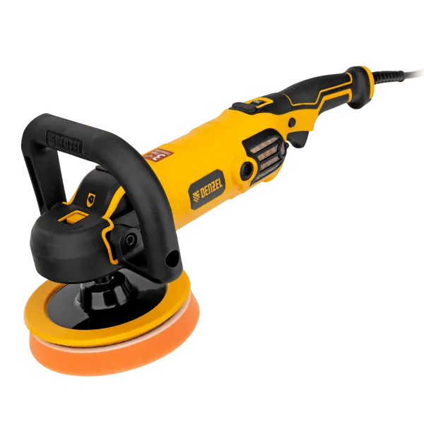 Машина полировальная DENZEL CP-180, 1400 Вт, 180 мм, 0-3000 об/мин