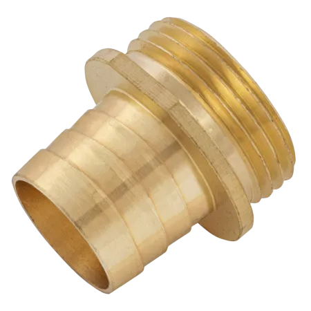 Штуцер для шланга DENZEL 97271, 1 дюйм, с наружной резьбой G1