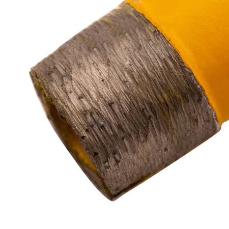 Сверло алмазное по керамограниту DENZEL 72676, 14 мм, мокрая резка, трехгранный хвостовик