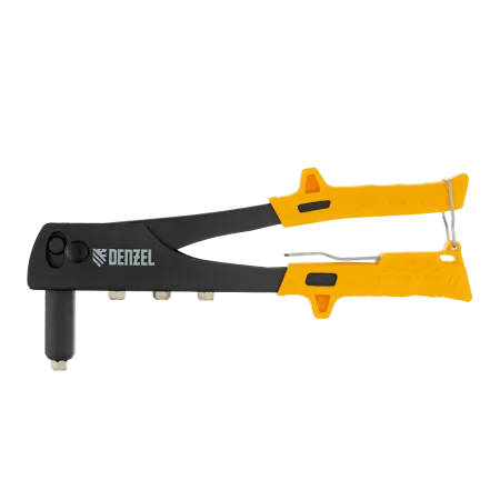 Заклепочник ручной DENZEL 255 мм, заклепки 2,4-3,2-4,0-4,8 мм