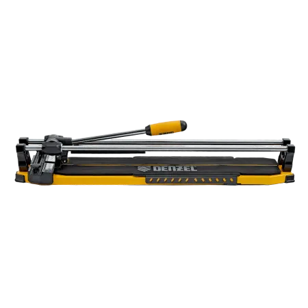 Плиткорез DENZEL 600х14мм, цельнометал. напр., каретка на подш., стальная станина, рукоятка-пенал