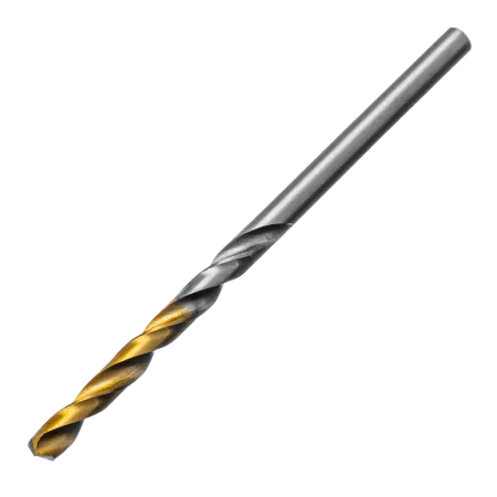 Сверло спиральное по металлу DENZEL 3,5 x 70 мм, Р6М5, Golden Tip, 2шт.