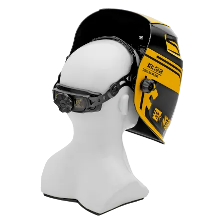 Щиток защитный лицевой DENZEL (маска сварщика) F10, см. окно 100х96, Real Color, DIN 4-8/9-13