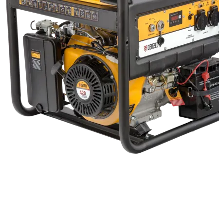Генератор бензиновый DENZEL PS 70 EA, 7.0 кВт, 230 В, 25 л, электростартер