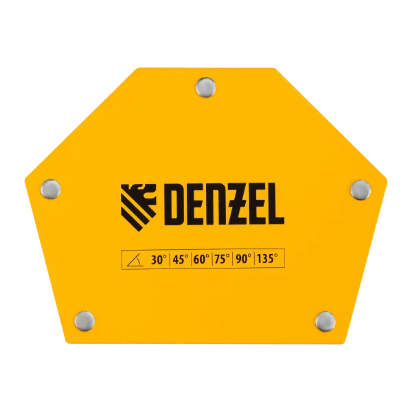 Фиксатор магнитный DENZEL для сварочных работ усилие 75 LB, 30х45х60х75х90х135 град.