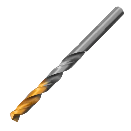 Сверло спиральное по металлу DENZEL 7,5 x 109 мм, Р6М5, Golden Tip