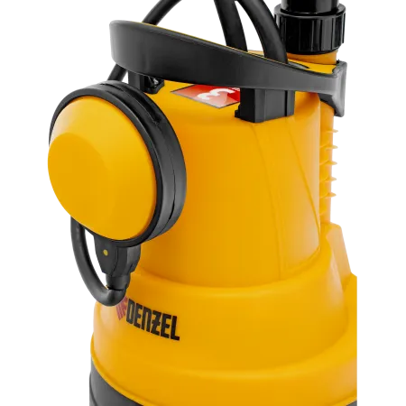 Дренажный насос для чистой воды DENZEL DPB400, 400 Вт, подъем 11 м, 5500 л/ч