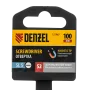 Отвертка DENZEL SL5x100 мм, S2, 3к рукоятка