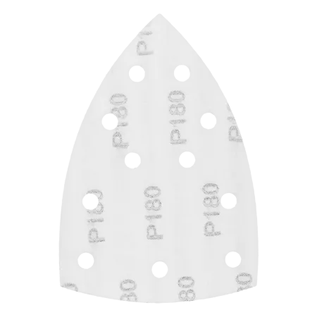 Треугольник абразивный на ворc. подложке под "липучку", перф., P 180, 150х150х100 мм, 5 шт. Denzel