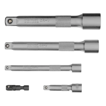 Набор инструментов DENZEL 1/2", 1/4", 3/8", CrV, S2, пластиковый кейс, 216 предметов