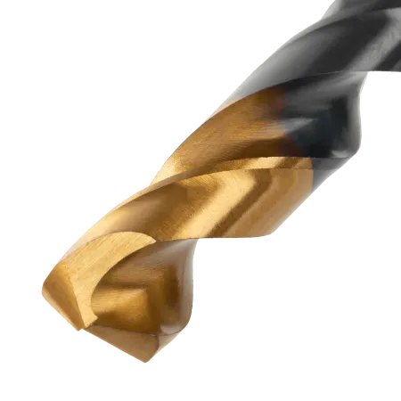 Сверло по металлу DENZEL 12 мм, HSS-Tin, Golden Tip, 6 шт.