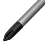 Отвертка DENZEL PH1х150 мм, S2, 3к рукоятка