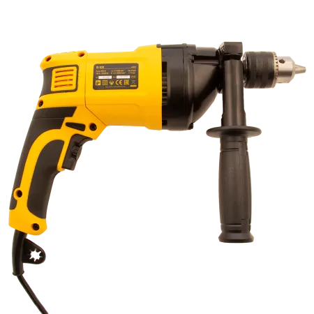 Ударная дрель DENZEL ID-850, 850 Вт, 0-3000 об/мин, 48000 уд/мин