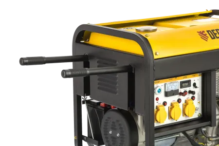 Дизельный генератор DENZEL DD6300Е, 5 кВт, 220 В/50 Гц, 15 л, электростартер