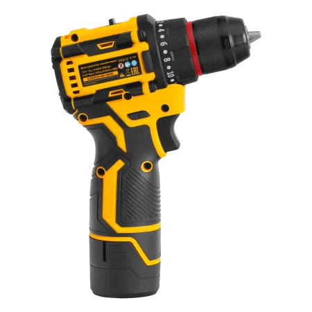 Дрель-шуруповерт аккумуляторная бесщет. DENZEL CDH-BL-12, Li-Ion, 12 В