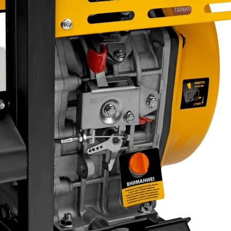 Генератор дизельный DENZEL DES-85E, 8,5 кВт, 230 В, 16 л, электростартер