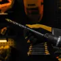 Сверло спиральное по металлу DENZEL 12 x 205 мм, Р6М5, Golden Tip, удлиненное