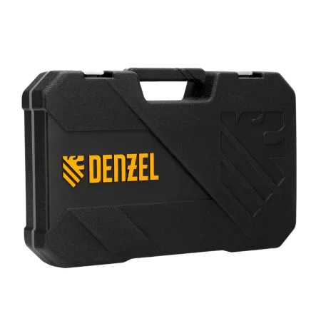Набор инструментов DENZEL 1/2", 1/4", CrV, S2, пластиковый кейс, 109 предметов