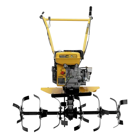 Мотоблок DENZEL DPT-170SB, 7 л.с., ремен.сцеп, фрез 3х4, ШОМ, без колес, передачи 2В/1Н