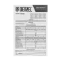 Шнур сетевой Energy Series DENZEL, ПВС, 1,5 м, 3 x 1,5 мм, с неразборной вилкой, белый