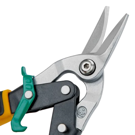 Ножницы по металлу DENZEL 78371, 270 мм, прямой и правый рез, сталь СrMo