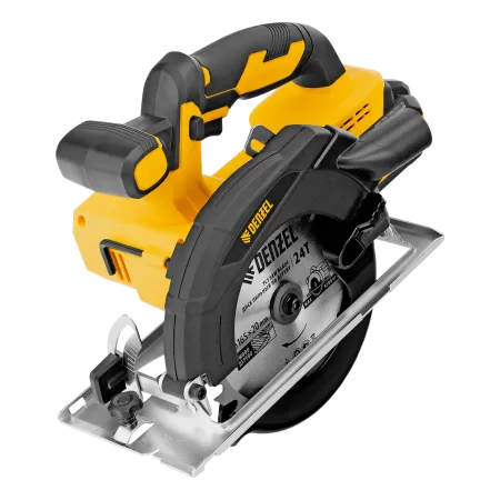 Пила циркулярная аккумуляторная DENZEL CCSH-20-165, 165 мм, Li-Ion, 20 В