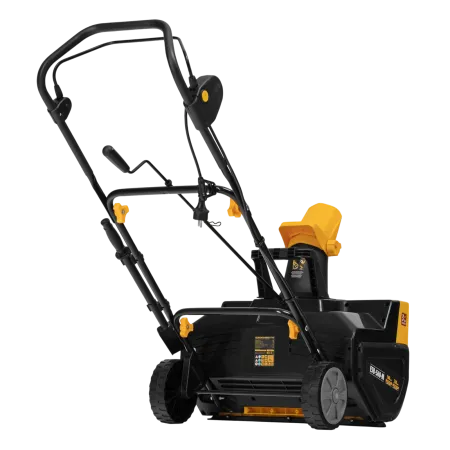 Снегоуборщик электрический DENZEL ESB-560-M, 2,5 кВт, металлический шнек, LED фара