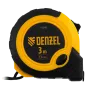 Рулетка DENZEL 3м х 13мм, двухкомп. корпус, кнопка-пауза