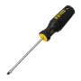 Отвертка DENZEL SL4х100 мм, S2, 3к рукоятка