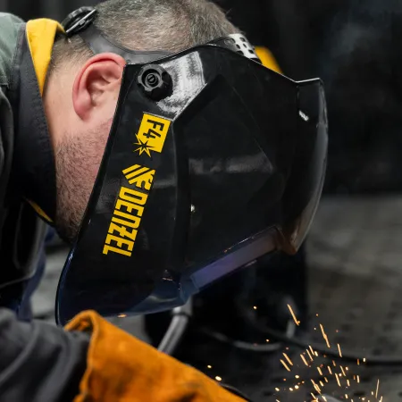 Щиток защитный лицевой DENZEL (маска сварщика) F4, см. окно 90х35, DIN4/9-13