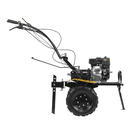 Мотоблок DENZEL DPT-270X, 7 л.с., диск.сцеп, шир 90 см, глуб 35 см,фрез 3х4,ВОМ,скор 2В/1Н,кол 8"