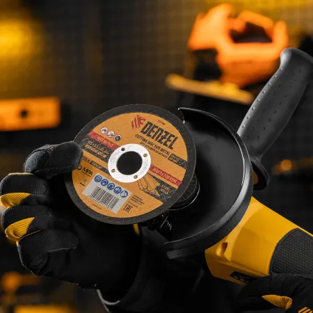 Круг отрезной по металлу DENZEL 73754, 115 x 1.6 x 22.2 мм