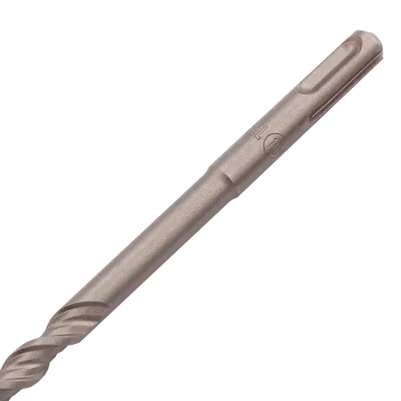 Бур по бетону DENZEL 705022, 10 x 600 мм, двойная спираль, три пылеотводящие кромки