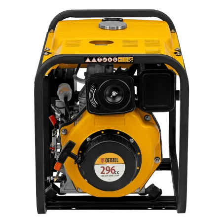 Генератор дизельный DENZEL DES-32, 3,2 кВт, 230 В, 11 л, ручной стартер