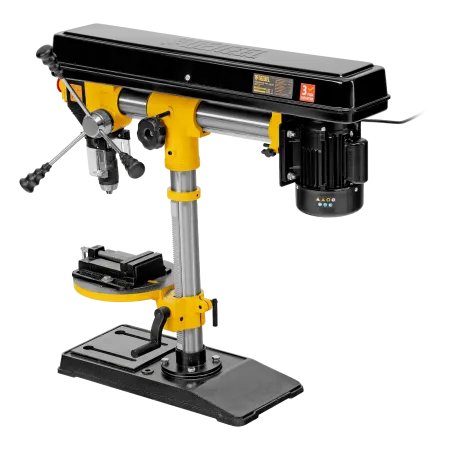 Станок сверлильный радиальный DENZEL DDM-550R, 550 Вт, 16 мм, 12 ск., настольный