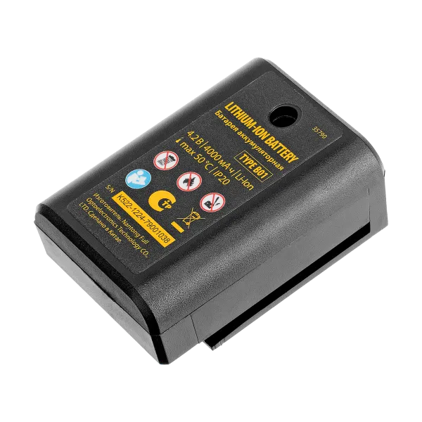 Батарея аккумуляторная для лазерного уровня DENZEL Type B01, 4,2 В, 4000 мАч