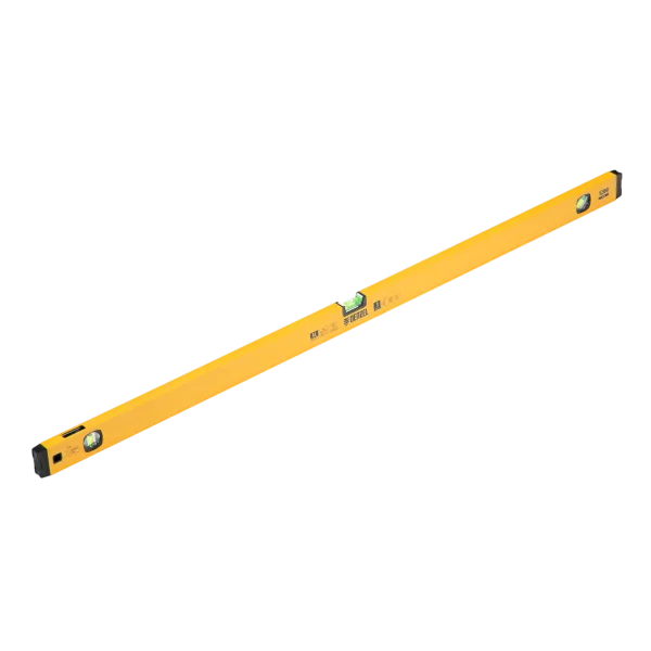 Уровень алюминиевый DENZEL магнит., фрезерованный, 3 глазка (1 зеркал.), 0,5 мм/м, 1200 мм