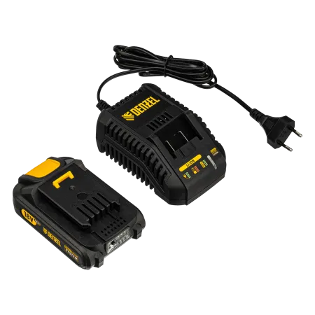 Машина шлифовальная эксцентриковая аккумуляторная DENZEL COS-125, 18В Li-Ion