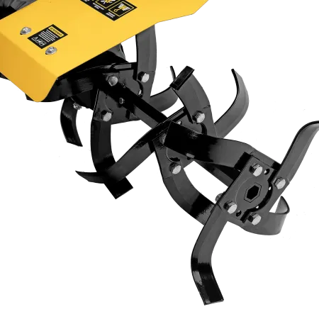 Мотоблок DENZEL DPT-170SB, 7 л.с., ремен.сцеп, фрез 3х4, ШОМ, без колес, передачи 2В/1Н