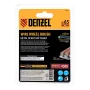 Щетка для УШМ DENZEL, 125 мм, Плоская, нейлоновая щетина, посадка 22,2 мм