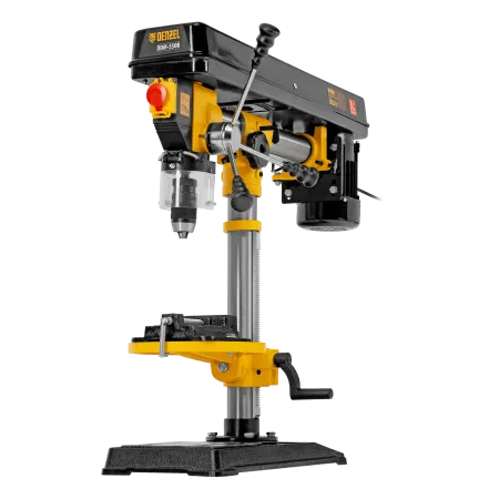 Станок сверлильный радиальный DENZEL DDM-550R, 550 Вт, 16 мм, 12 ск., настольный