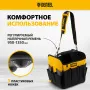 Переноска для инструмента DENZEL 260х240х300 мм, 22 кармана, наплечный ремень