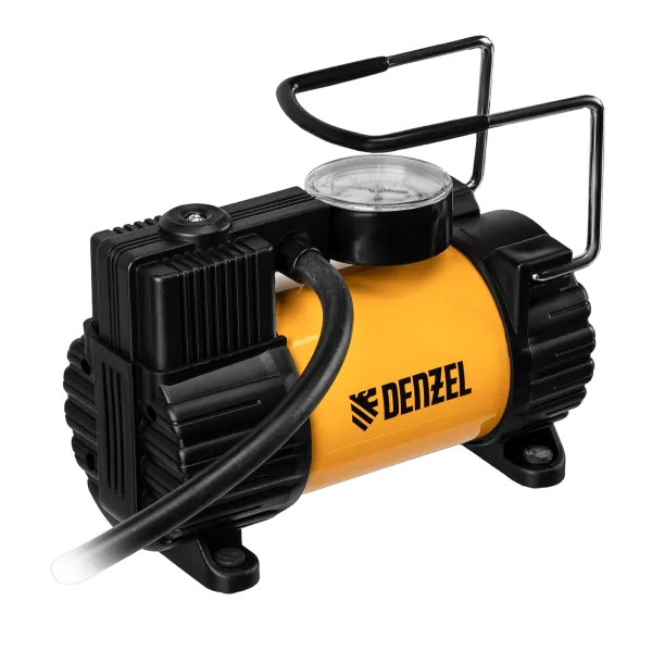 Автомобильный компрессор DENZEL AC-37, 12В, 7 атм, 37 л/мин, предохранитель