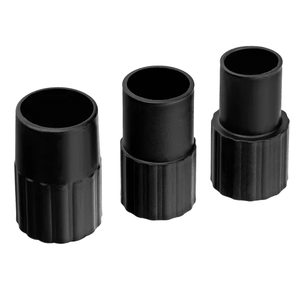 Комплект адаптеров для подключения пылесоса к электроинструменту DENZEL 32-35-38 мм