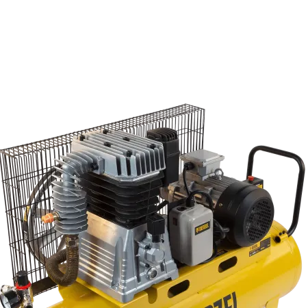 Компрессор воздушный DENZEL BCI5500-T/200, 5.5 кВт, ременный привод, 200 литров, 850 л/мин